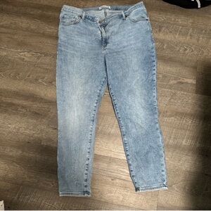 Abercrombie & Fitch Light Blue High Rise Jeans